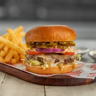Single Sriracha Burger